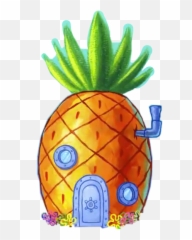 Spongebob Spongebobsqaurepants Pineapple Freetoedit - Spongebob Pineapple Png,Pineapple Clipart Png