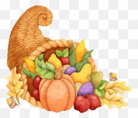 Download Thanksgiving Clipart Worship - Thanksgiving Cornucopia Transparent Background Png,Cornucopia Png