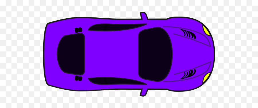 Clip Art - Cartoon Transparent Background Car Top View,Top Of Car Png