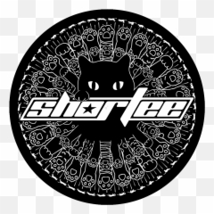 Shortee Black Cat Slipmat Dj - ScratchLikeAGirl Circle png