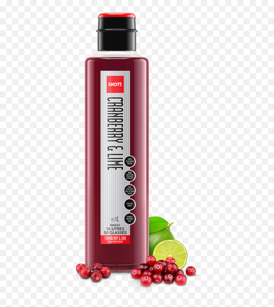 Cranberry Lime - Shott Cranberry And Lime Png,Cranberry Png