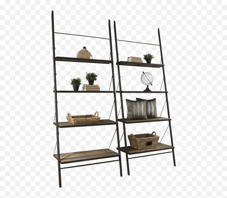Download Large Bookshelf - Transparent Loft Bookcase Png Bookcase,Bookshelf Png