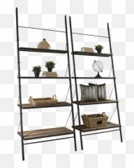 Download Large Bookshelf - Transparent Loft Bookcase Png Bookcase,Bookshelf Png