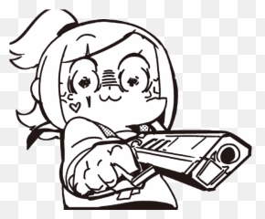 Pop Team Epic Meme Png All Might Face