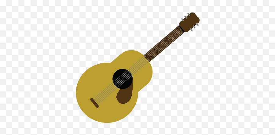 Acoustic Guitar Vector Icon - Ukulele Png,Guitar Icon Png