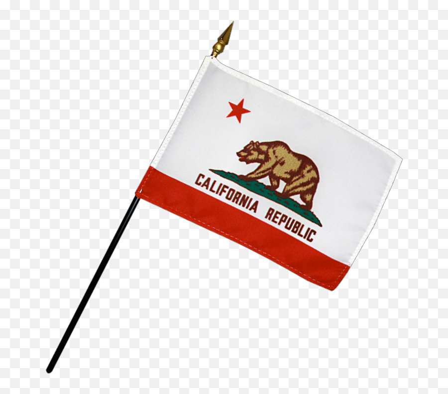 California X Miniature Flag - California Flag Transparent Png,California Flag Png
