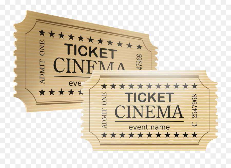 Hd Movie Ticket Png Image Free Download - Movie Ticket Icon Png,Ticket Png