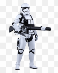 First Order Heavy Gunner Stormtrooper 16 Scale - First Order Stormtrooper Heavy Gunner Png,Storm Trooper Png