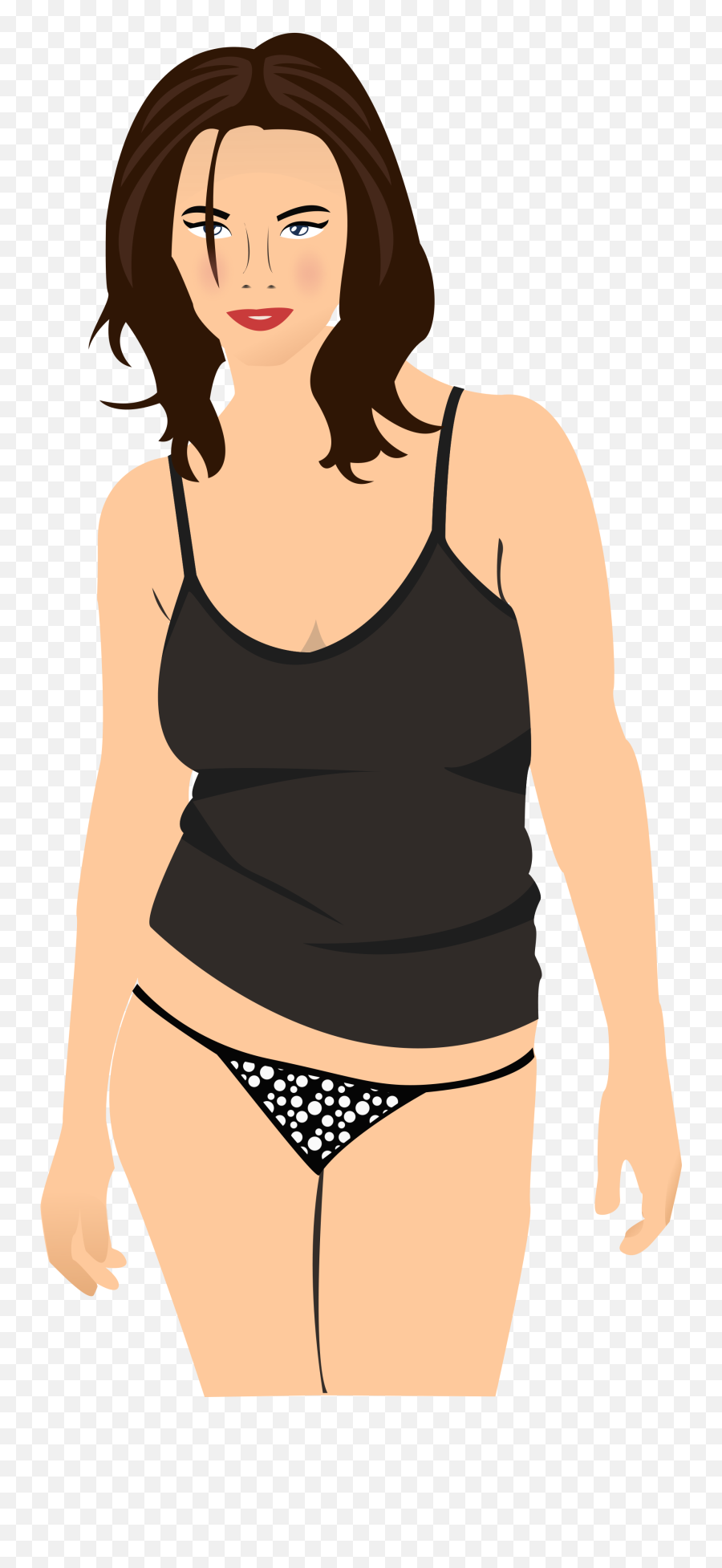 Underwear Clipart Woman - Png Sexy Cartoon Women Sexy Woman Clipart,Sexy Woman Png