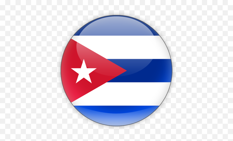 Round Icon - Puerto Rico Png Flag,Cuban Flag Png
