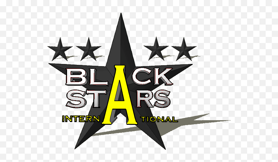 Club Football Black Stars International - Black Star Football Logo Png,Black Star Logo