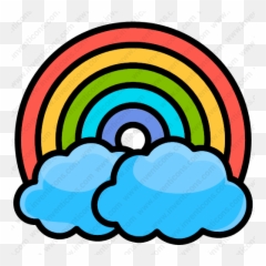 Download Rainbow Vector Icon - Clip Art png