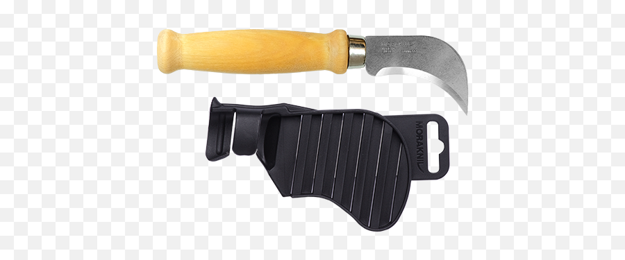 Roofing Felt Knife W Wooden Handle - Knife Png,Hand With Knife Png