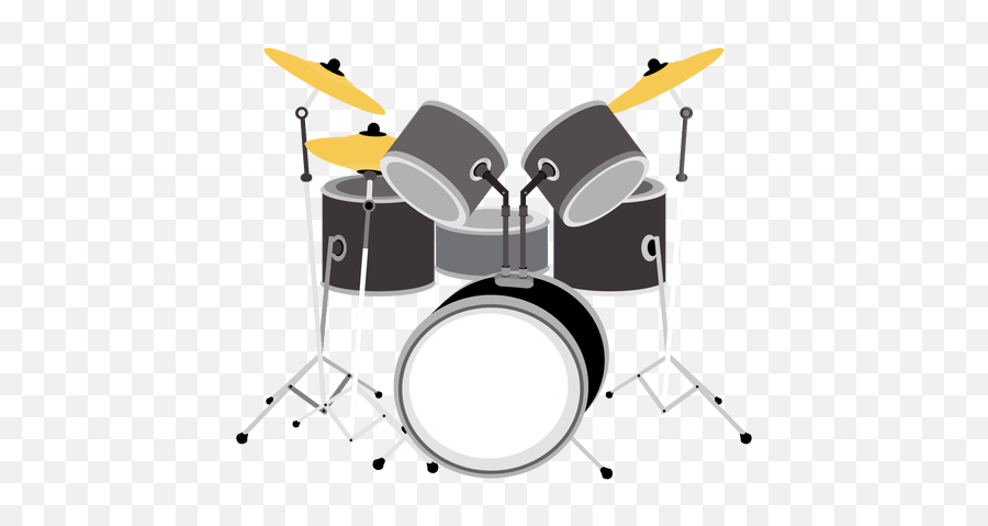 Cartoon Drum Set Png U0026 Free Setpng Transparent - Drum Set Cartoon Png,Drums Png
