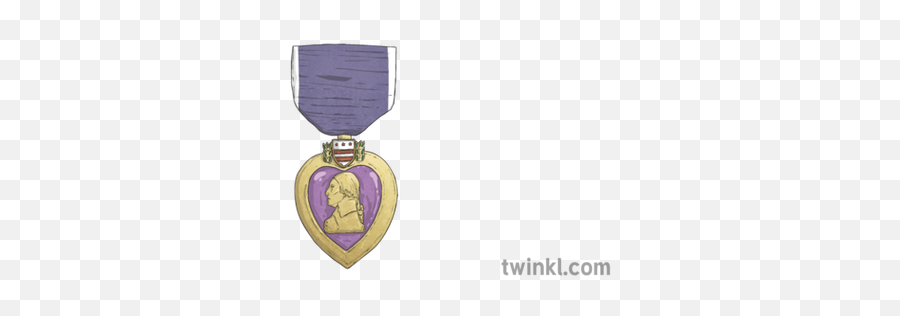 Us Purple Heart Illustration - Twinkl Solid Png,Purple Heart Png