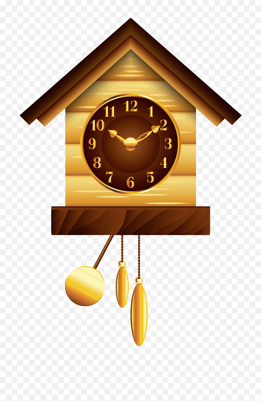 Clipart Png Clock Transparent Free For - Cuckoo Clock Clipart,Clock Clipart Transparent