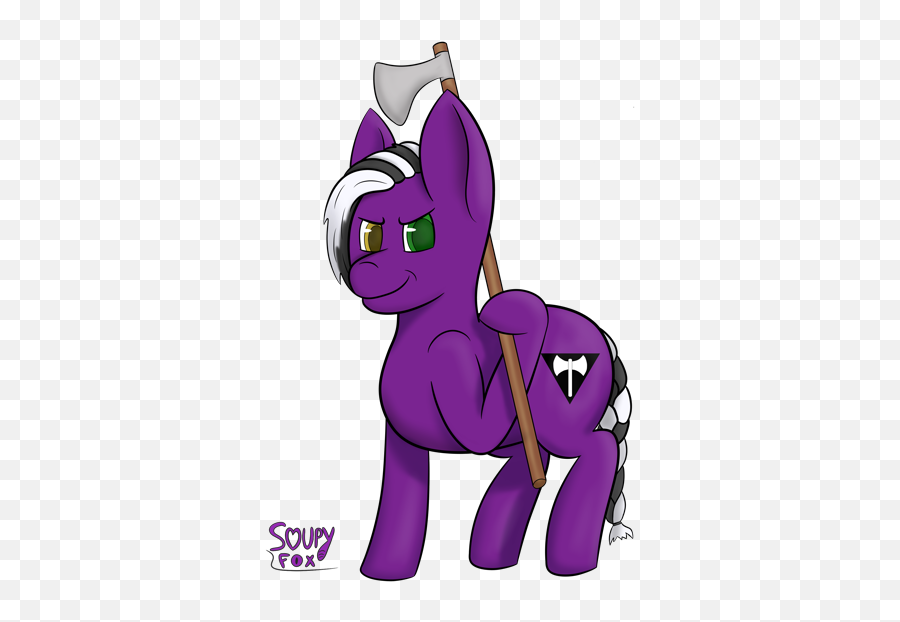 2426102 - Safe Artistsoupyfox Oc Oc Only Earth Pony Fictional Character Png,Axe Transparent Background