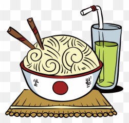 Ramen Japanese Cuisine Fast Food Noodles - Cartoon Cartoon Japanese Food Png,Ramen Png