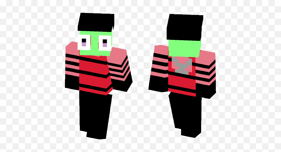 Download Invader Zim Minecraft Skin For Free - Lisa The Painful Minecraft Skin Png,Invader Zim Png