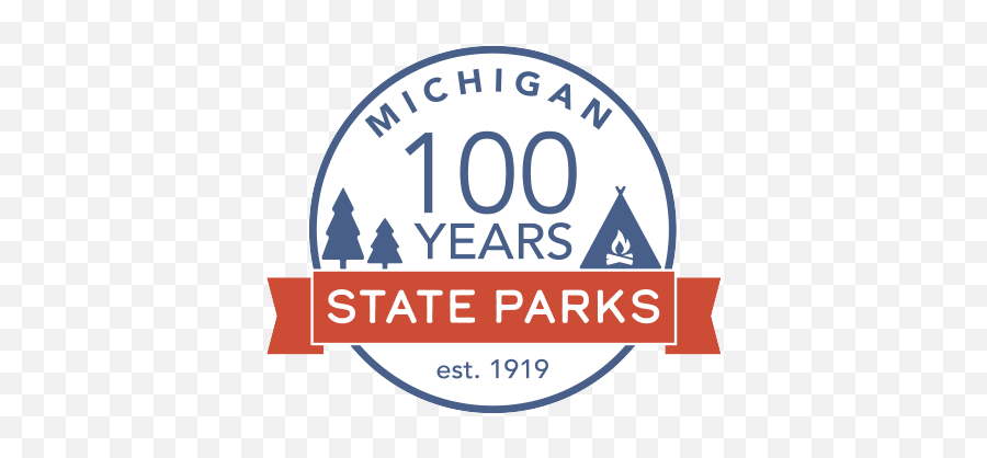 Dnr - Michigan State Parks Centennial Png,Michigan State Logo Png