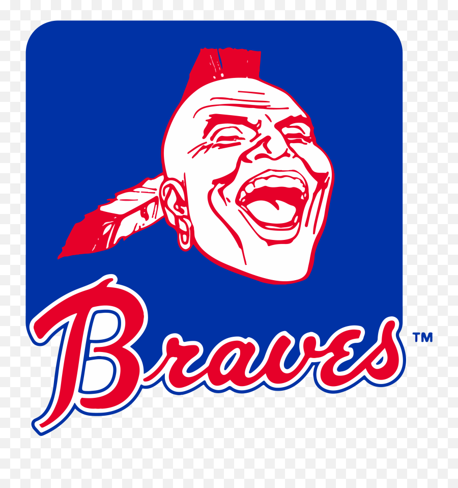 Atlanta Braves Retro Logo Clipart - Vintage Atlanta Braves Logo Png,Braves Logo Png