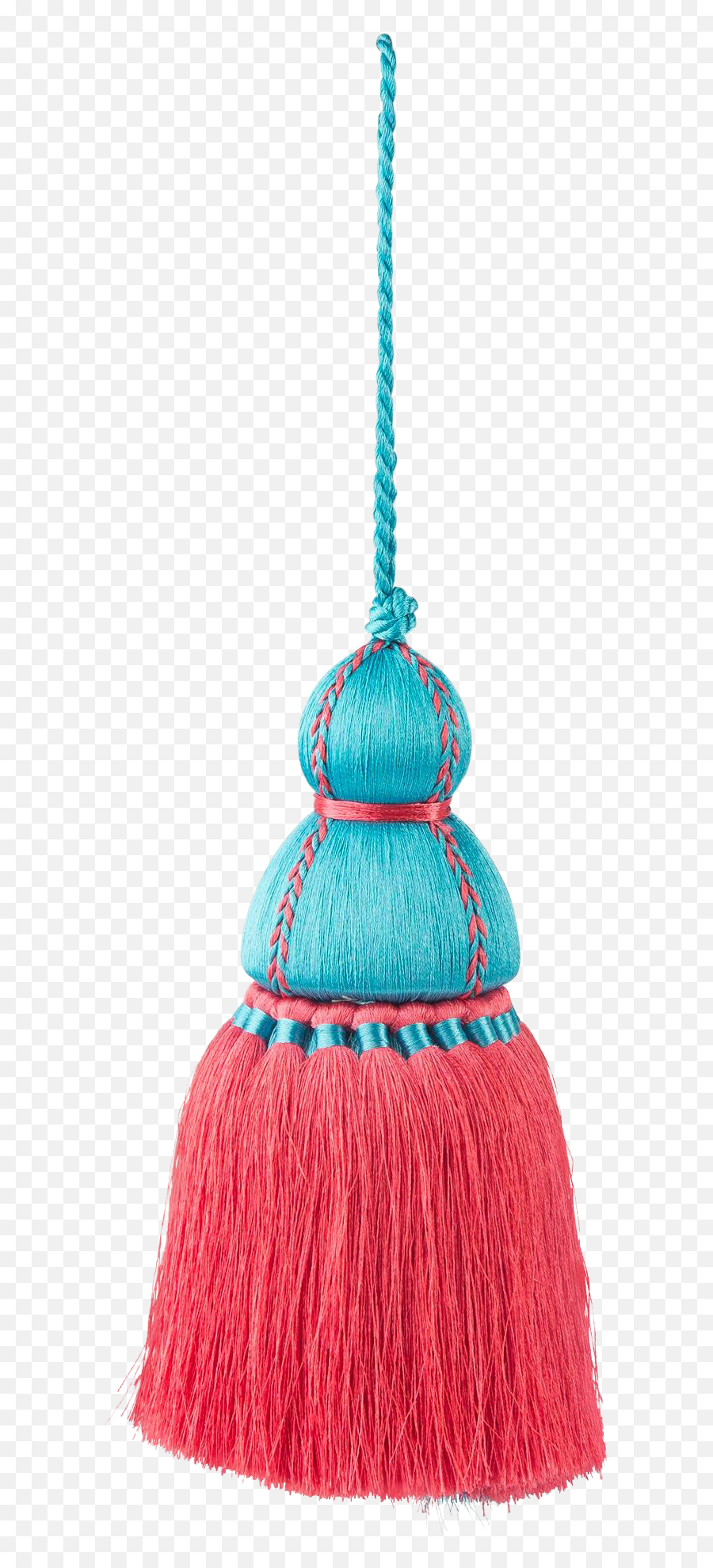 Turqoise Pink Tassel Medium - Household Cleaning Supply Png,Tassel Png