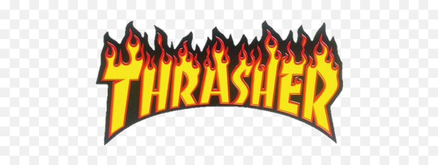 90s Aesthetic Grunge Tumblr Sticker - Thrasher Png,Vaporwave Logos