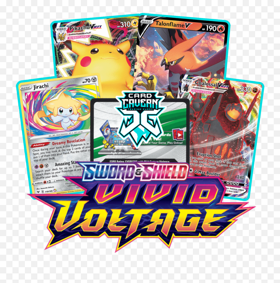 Vivid Voltage Ptcgo Code - Pokemon Vivid Voltage Logo Png,Jirachi Png