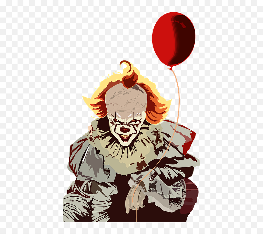 Clown Creepy Scary - Gambar Animasi Topi Badut Png,Scary Clown Png