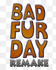 Bad Fur Day Logo Png Image - Conkers Bad Fur Day Logo,Conker's Bad Fur Day Logo