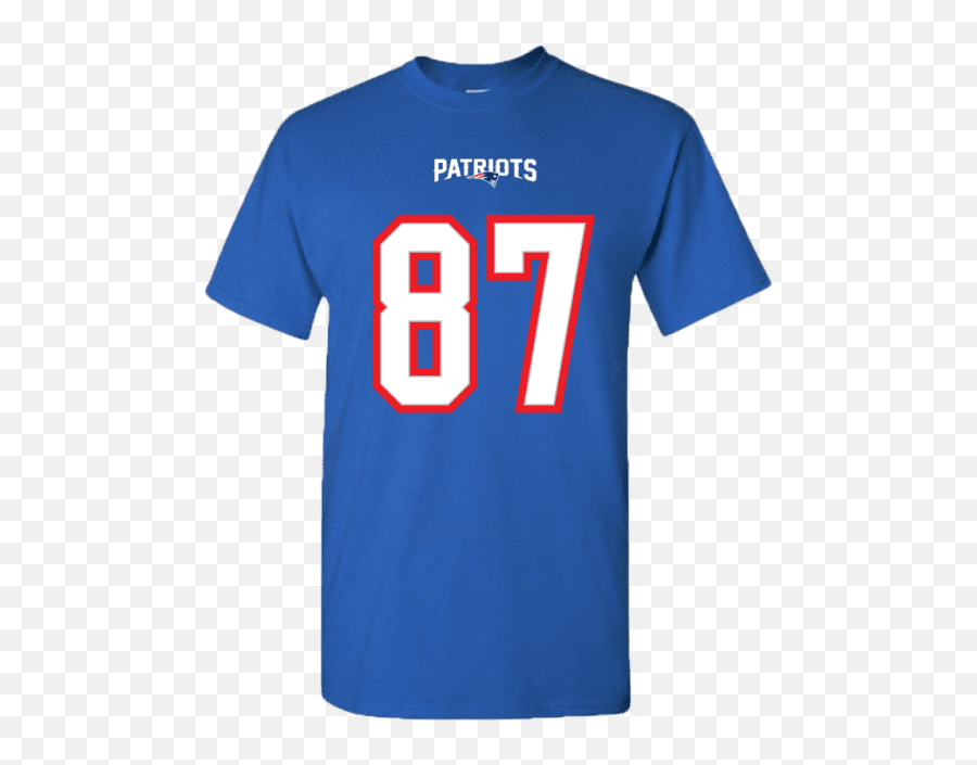 Download Mens New England Patriots Rob - Blue Barracudas Png,Rob Gronkowski Png