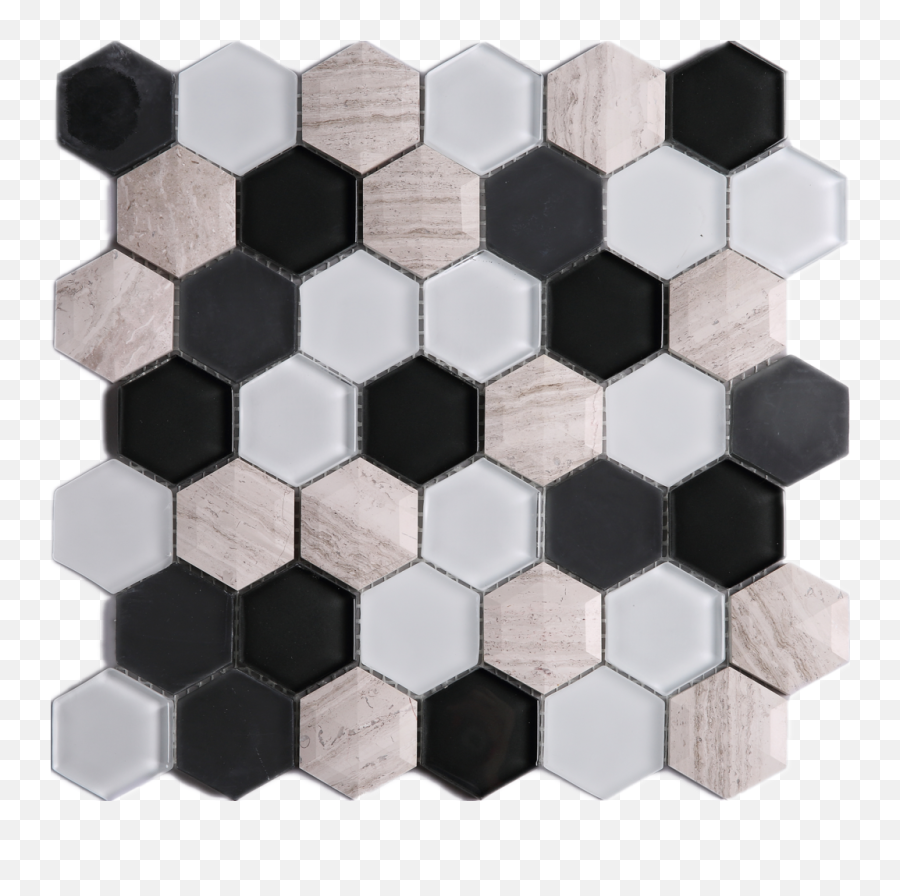 3d Honeycomb Hexagon Wooden Grey - 3 D Hexagons Png,White Hexagon Png