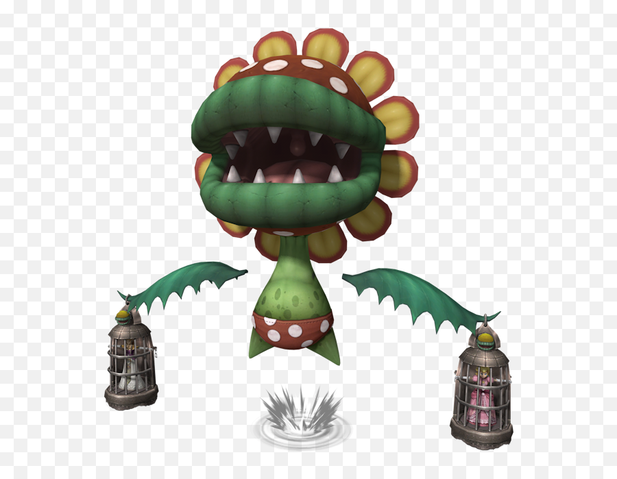 Piranha Plant Mario Strikers - Smash Bros Petey Piranha Png,Piranha Png