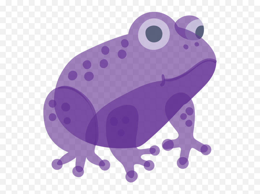 Animals Violet Purple Frog For - 3892x3834 Toads Png,Toad Transparent