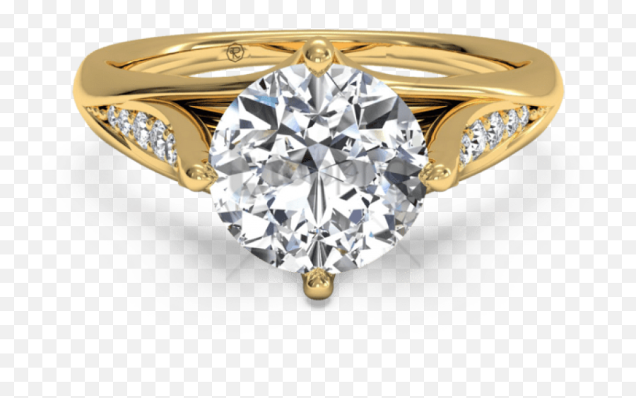 Free Png Gold Wedding Rings Image With Transparent - Engagement Ring,Wedding Rings Png