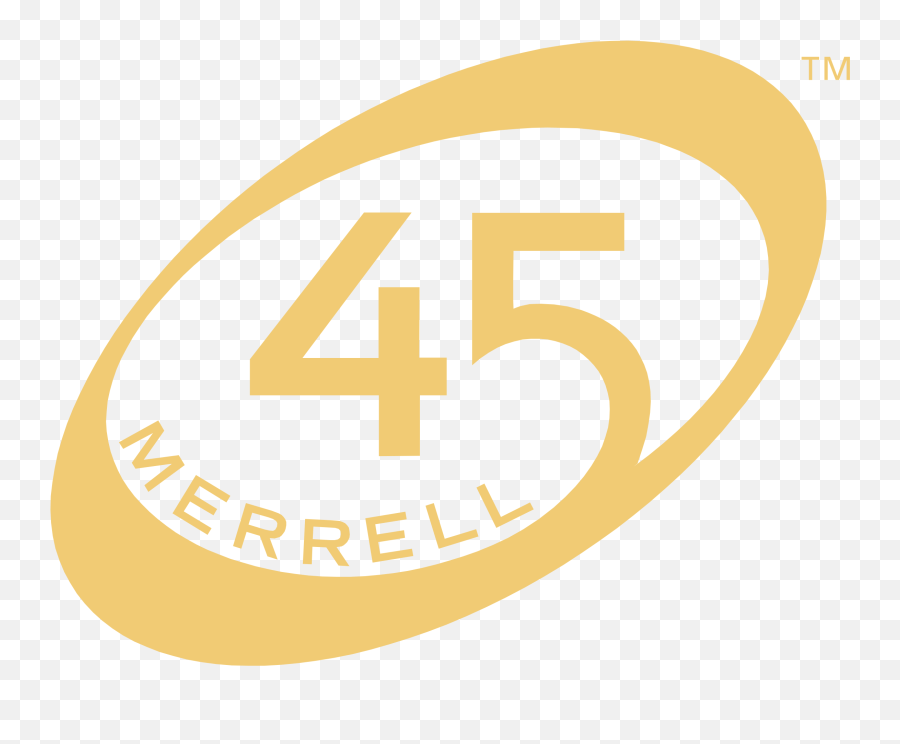 Merrell 45 Logo Png Transparent Svg - 45,Merrell Logos