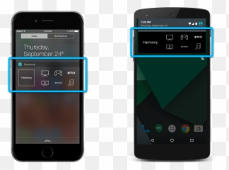 Harmony App Notifications - Logitech Harmony Hub Widget Png,Android Notification Icon List