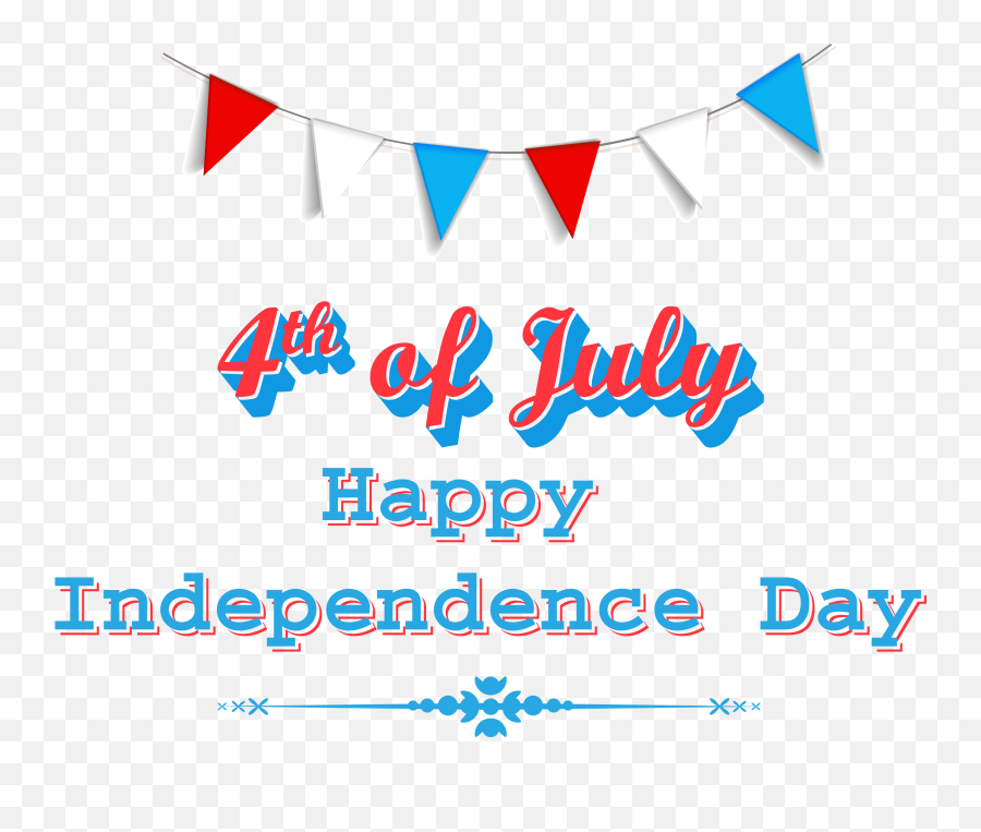 Happy Independence Day 4th Of July Clipa 469426 - Png Clip Art,Independence Day Png