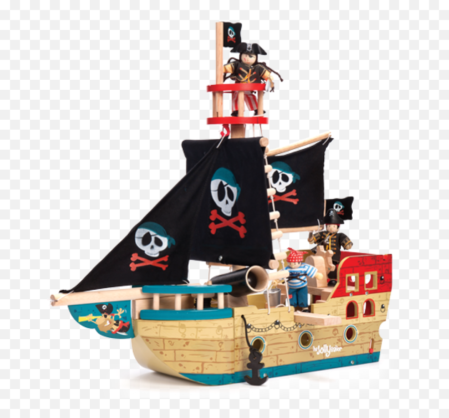 Png Transparent Image Freeuse Library - Le Toy Van Ship,Pirate Ship Png