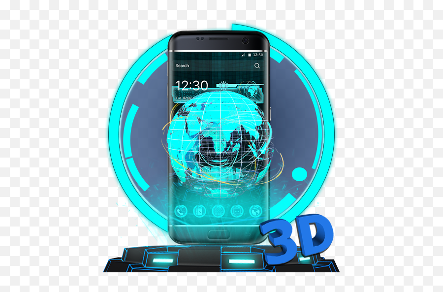 3d Rolling Tech Apk 1 - Technology Applications Png,Best Android Icon Packs 2016