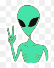 Science Fiction Clipart Alien Body - Sticker Png
