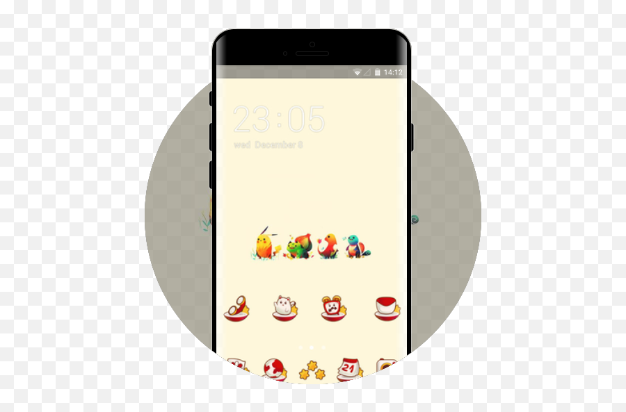 Cute Pokemon Theme Free Android - Pokemon Samsung Phone Themes Png,Pokemon Icon Pack Android