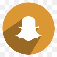 Snapchat Social Media Free Network Icon - Symbol Blue png