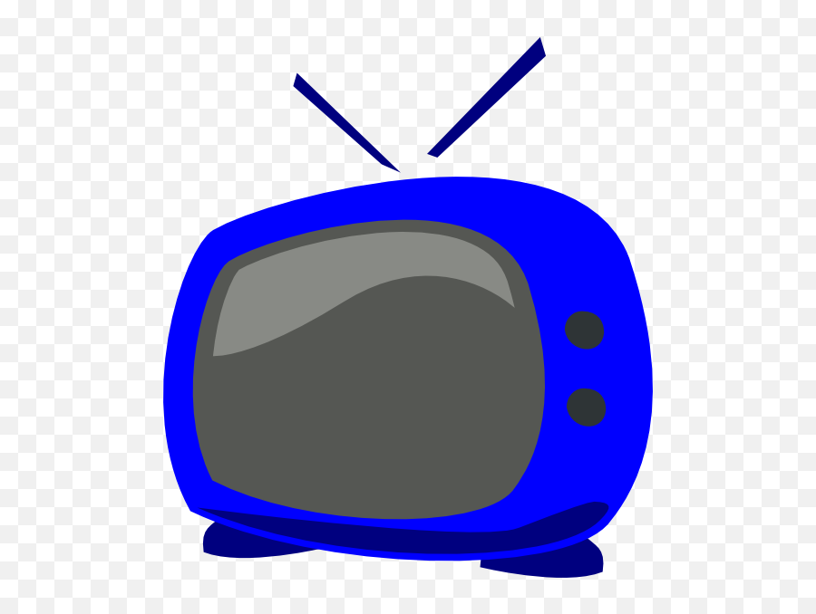 Tv Clipart 3 Image - Blue Tv Clipart Png,Old School Tv Png