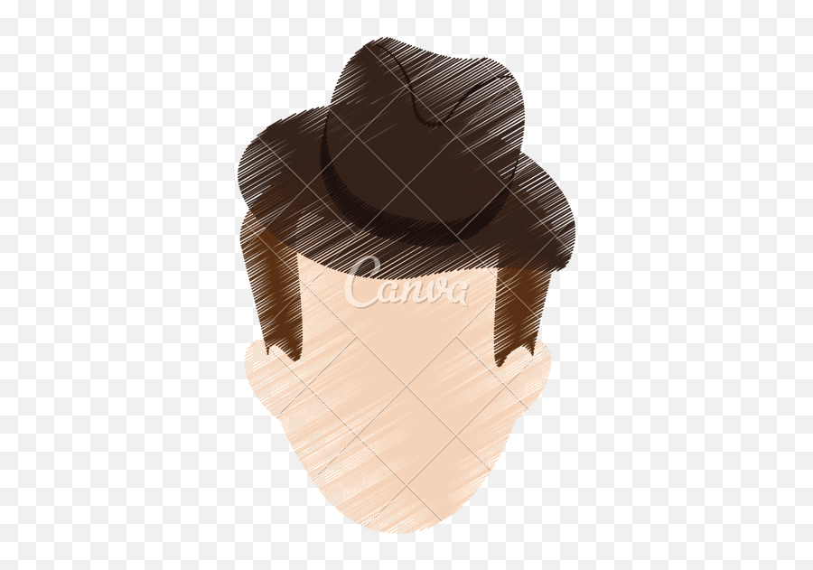 Faceless Man Icon - Canva Costume Hat Png,Faceless Icon