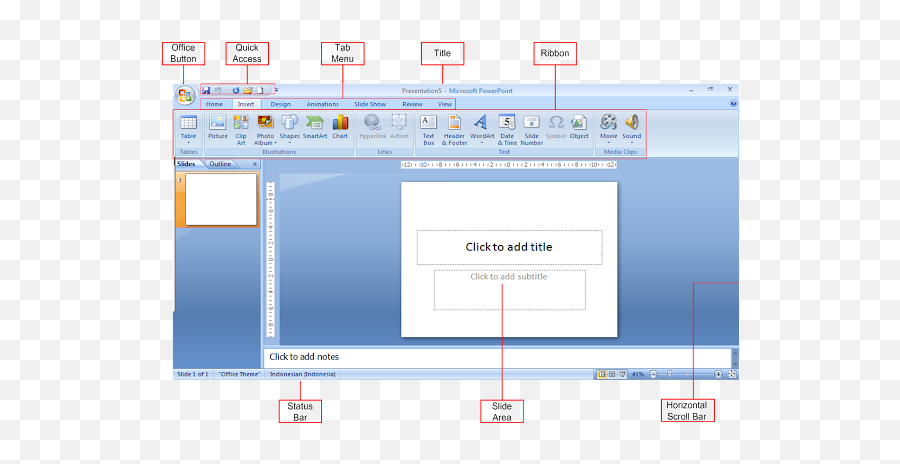 Paket Program Niaga Pa115 - Widuri Ms Powerpoint 2007 Insert Clip Art Png,Fungsi Icon Pada Microsoft Word Beserta Gambarnya