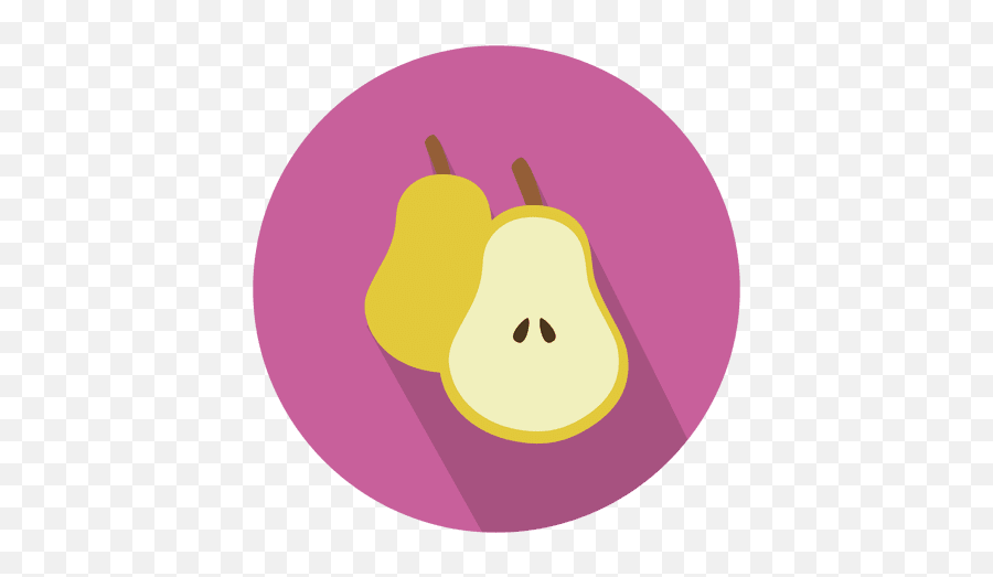 Pear Circle Icon Transparent Png U0026 Svg Vector - Fresh,Pear Icon