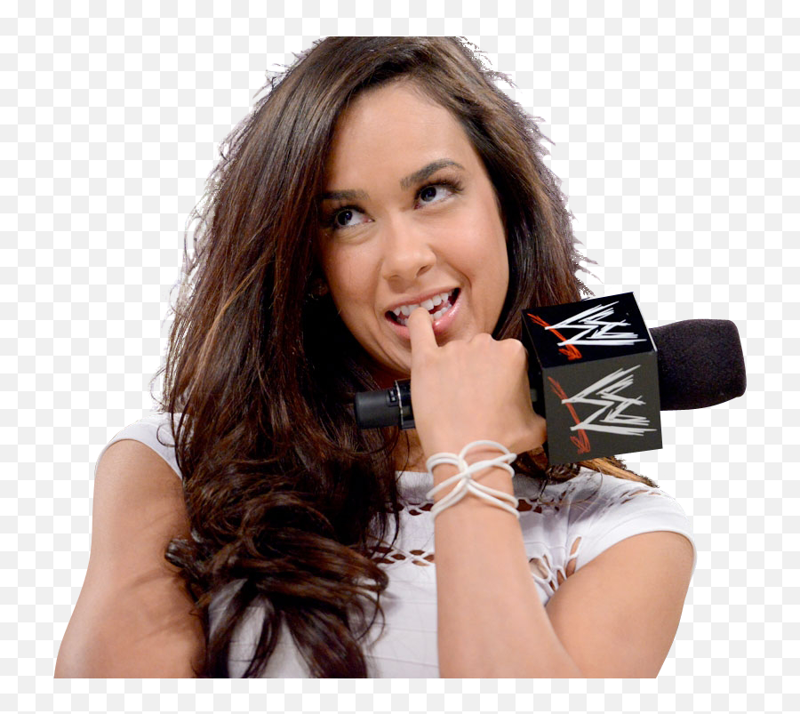 Aj Lee Sticking Tongue Transparent - Wwe Smackdown Png,Aj Lee Png