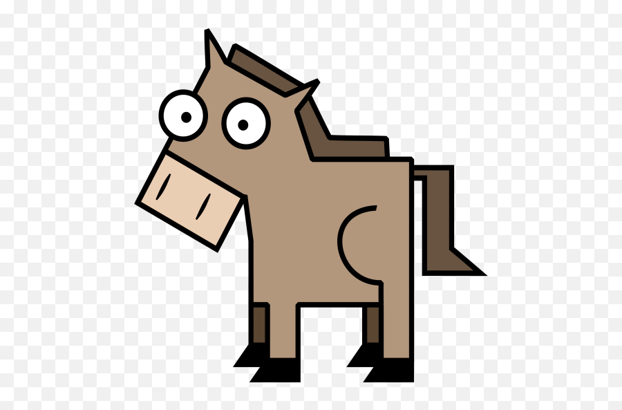 Icône Cheval Animal - Horse Teamspeak Icon 512x512 Png Square Horse,Teamspeak Owner Icon