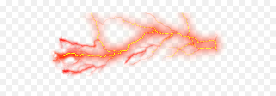 Red Lightning Png Picture - Orange Lightning Bolt Png,Red Lightning Transparent